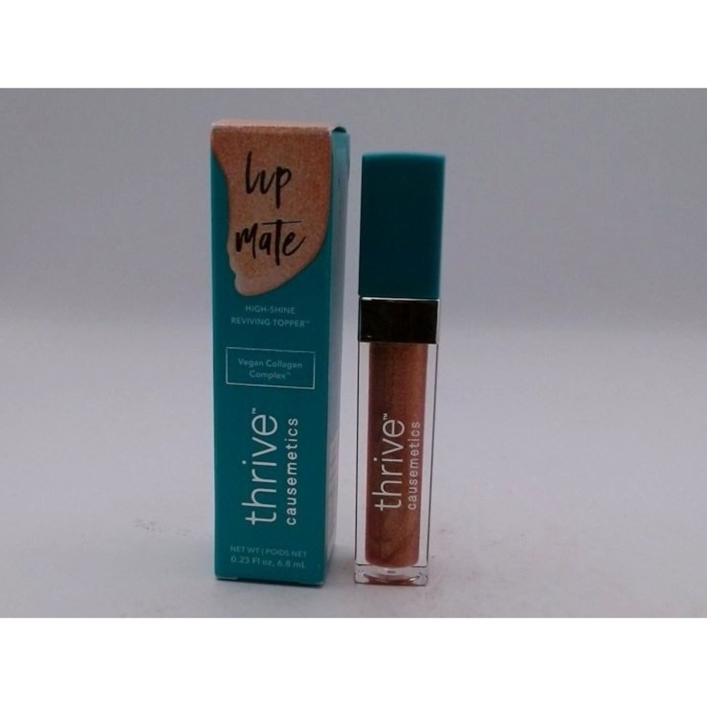Thrive Causemetics - Lip Mate Lip Topper, Glinda, Rose Gold Shimmer, BNIB